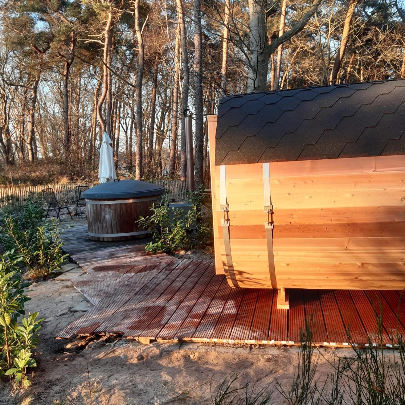 Vakantiehuis Met Hottub En Barrelsauna Ommen Rom bilde